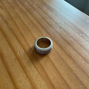 Judith Ripka Band Ring Size 8